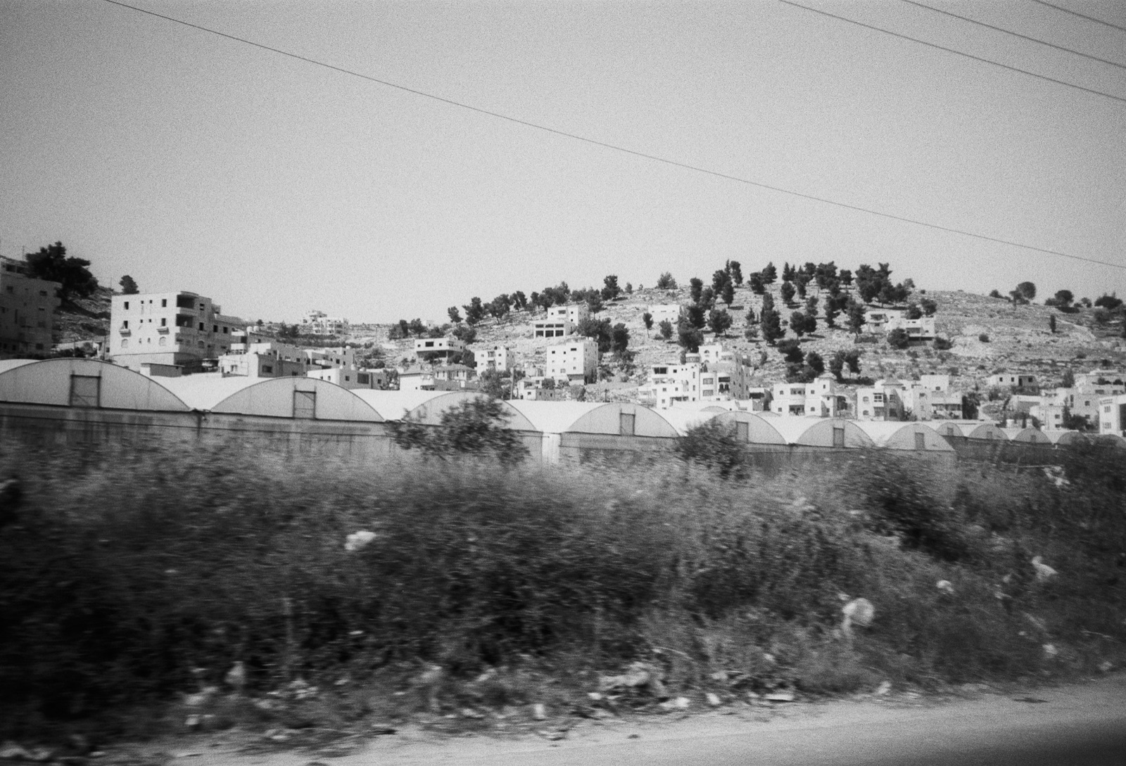 Force of Control — hillside town, West Bank
