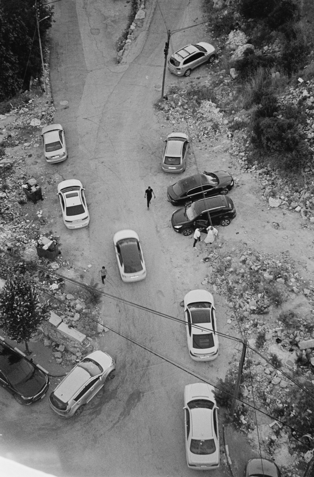 Force of Control — street from above