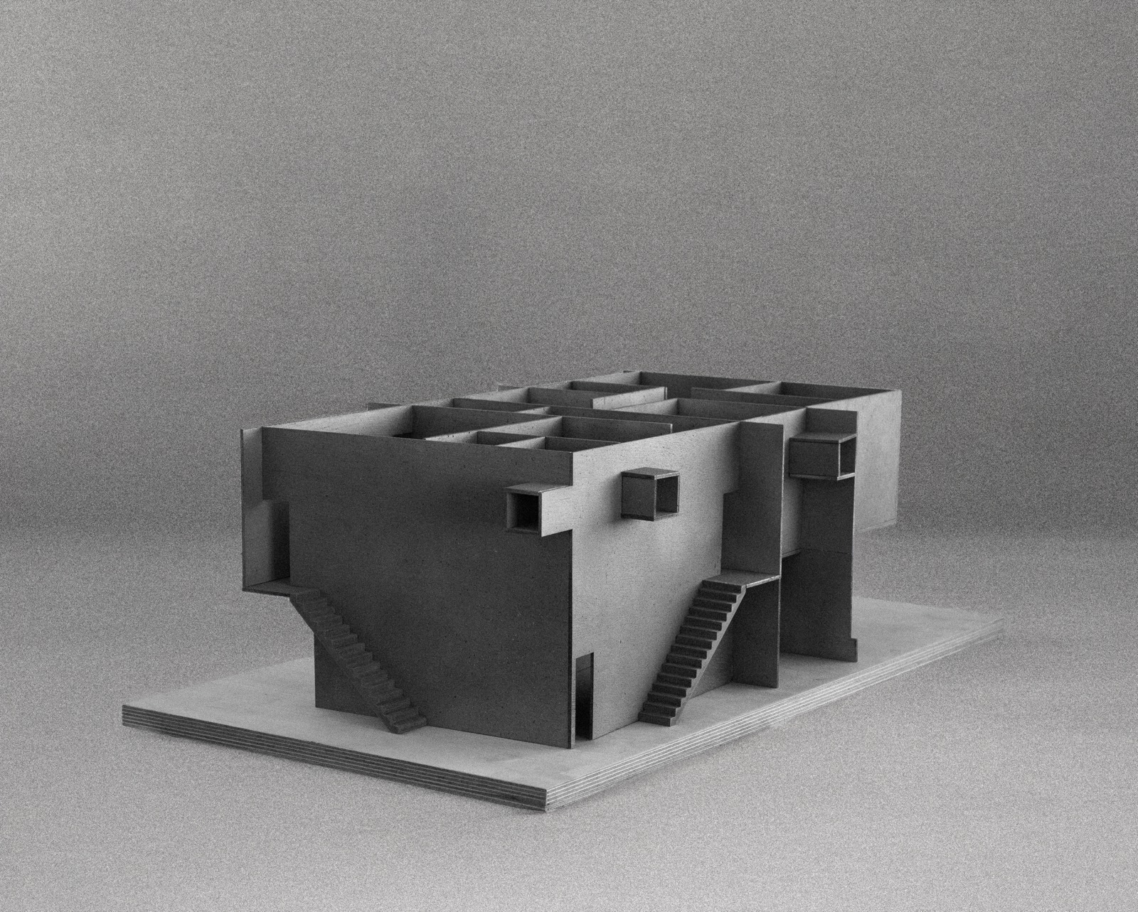 House in Tokyo — 1:50 interior model