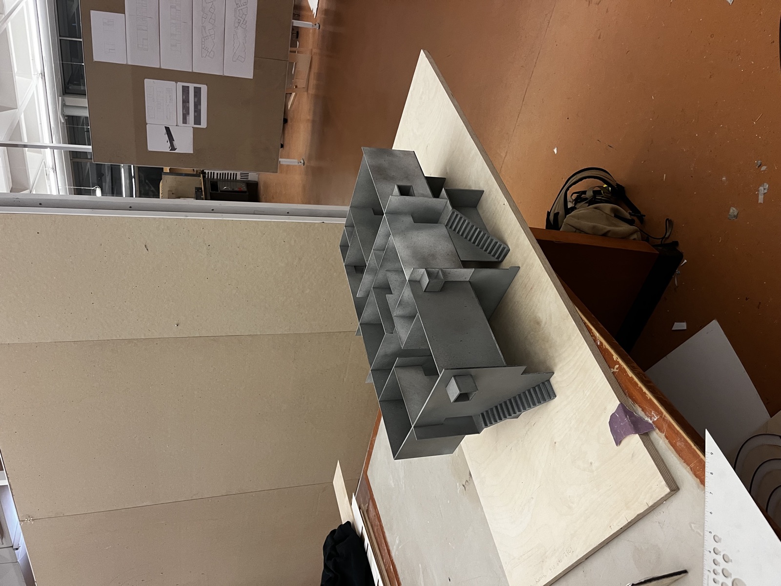 House in Tokyo — sectional model