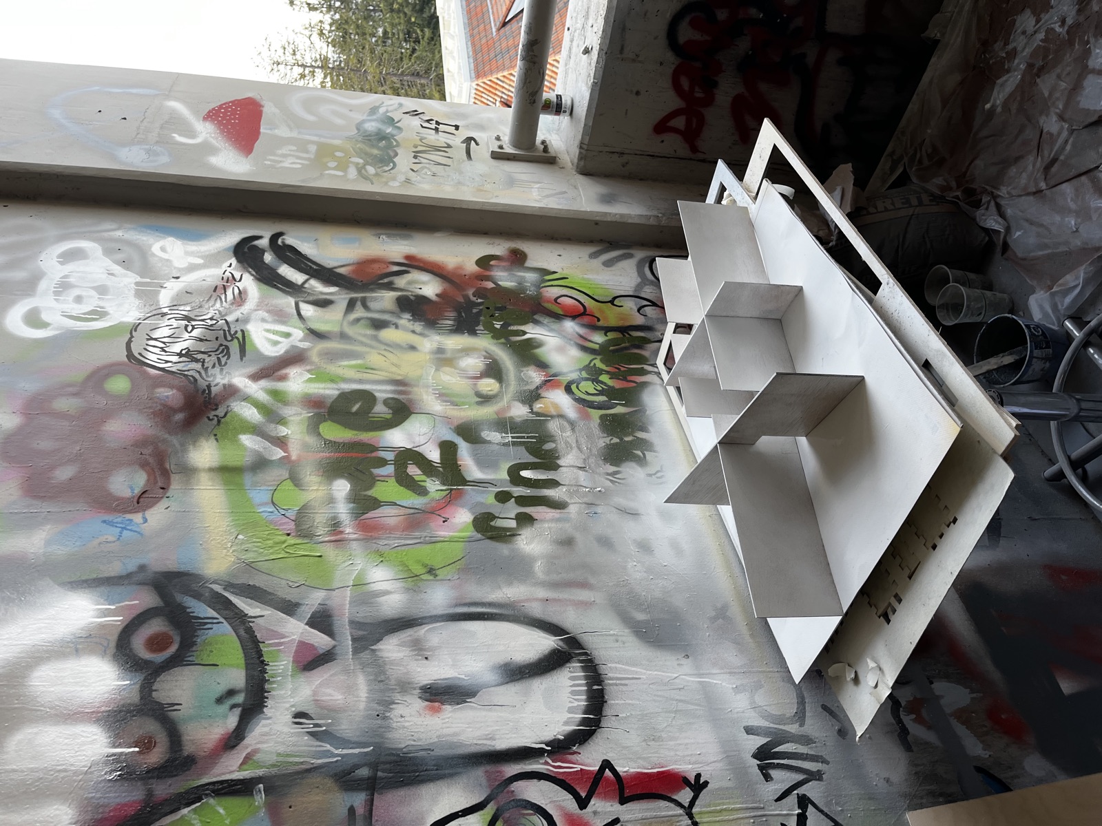 House in Tokyo — model in studio